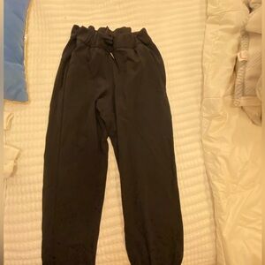 Lululemon jogger pants.